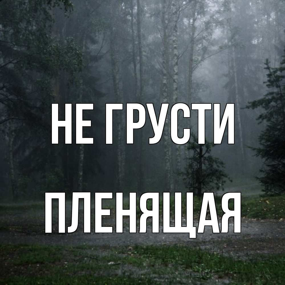 Открытка на каждый день с именем, пленящая Не грусти осень Прикольная открытка с пожеланием онлайн скачать бесплатно 