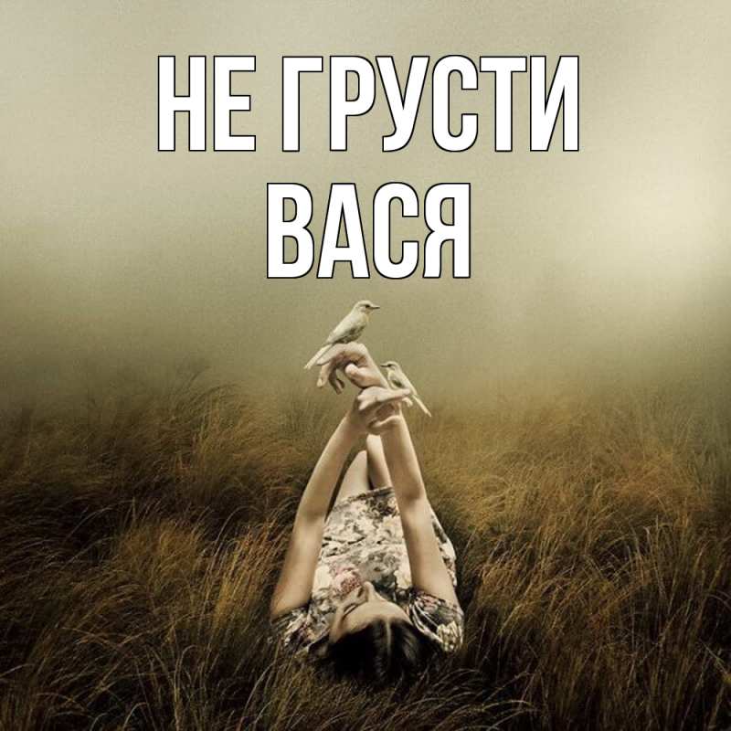 Картинка Не грусти, Вася