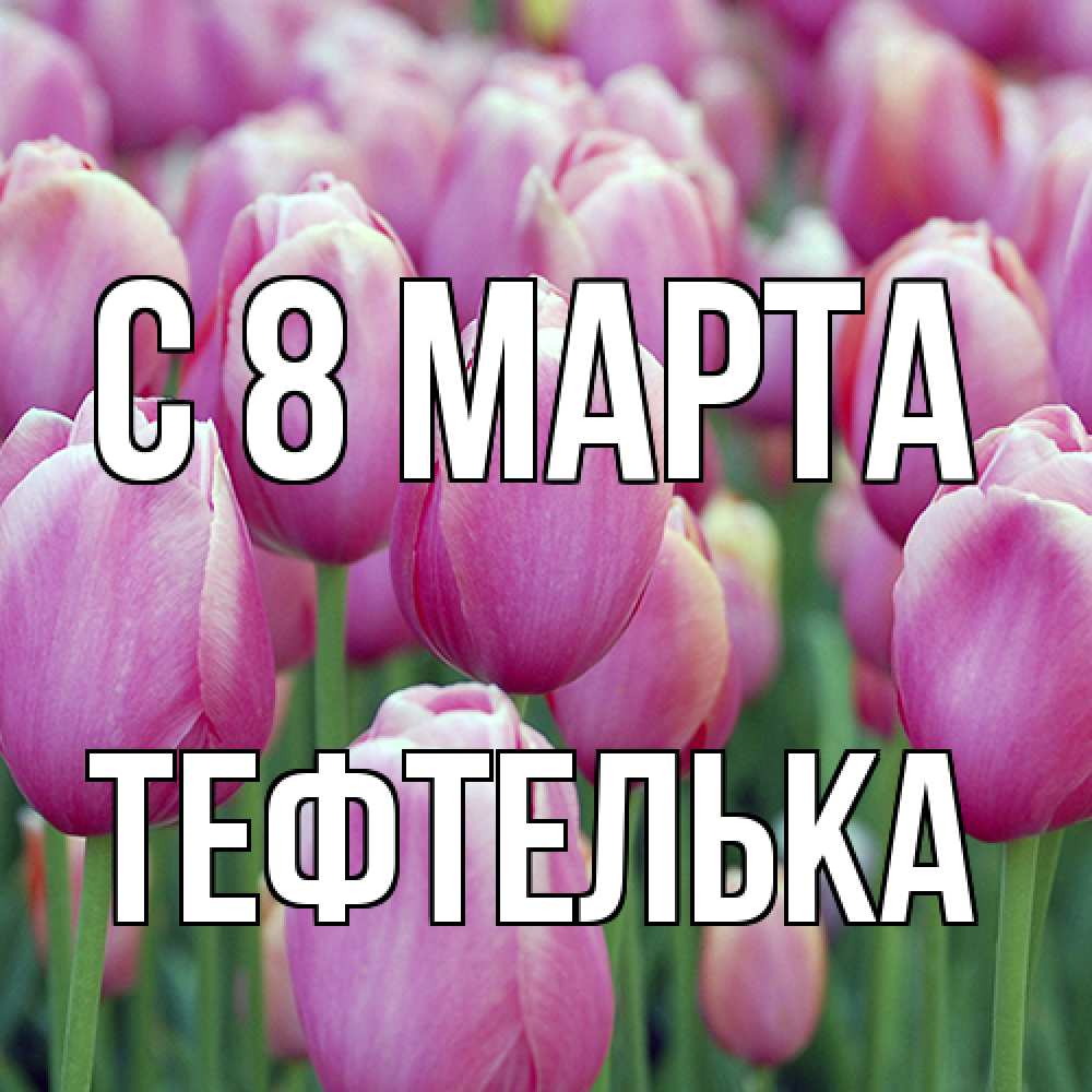 Открытка на каждый день с именем, тефтелька C 8 МАРТА на международный женский день 3 Прикольная открытка с пожеланием онлайн скачать бесплатно 