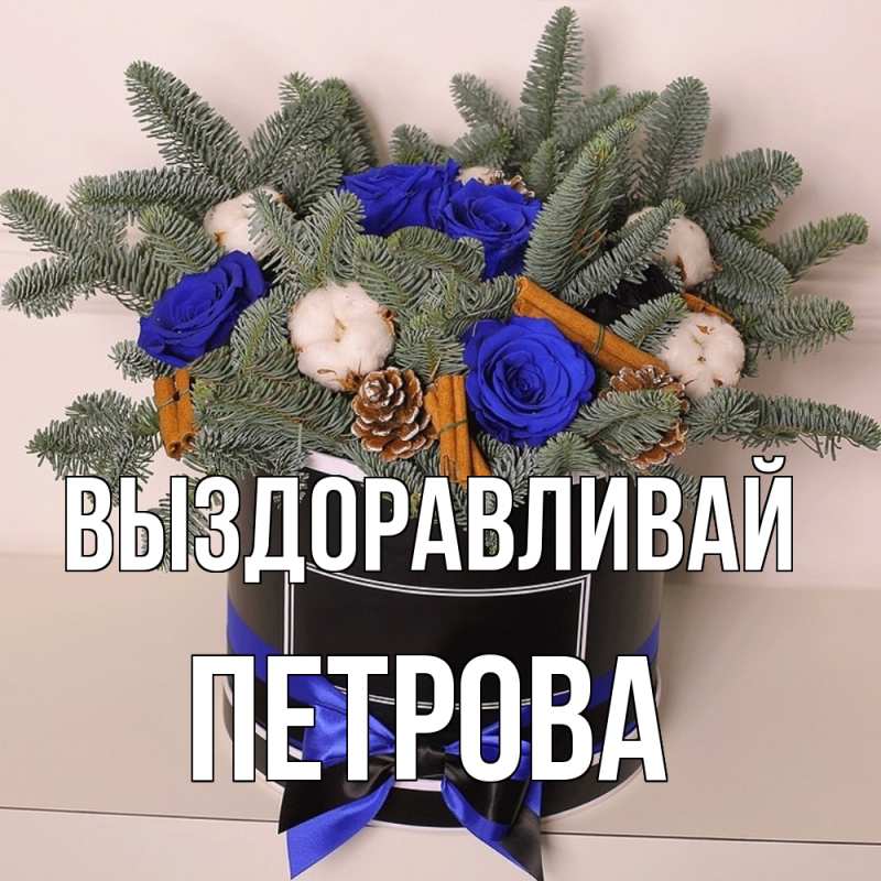 Картинка Выздоравливай, Петрова