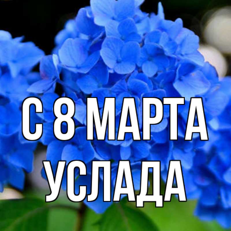 Картинка C 8 МАРТА, услада