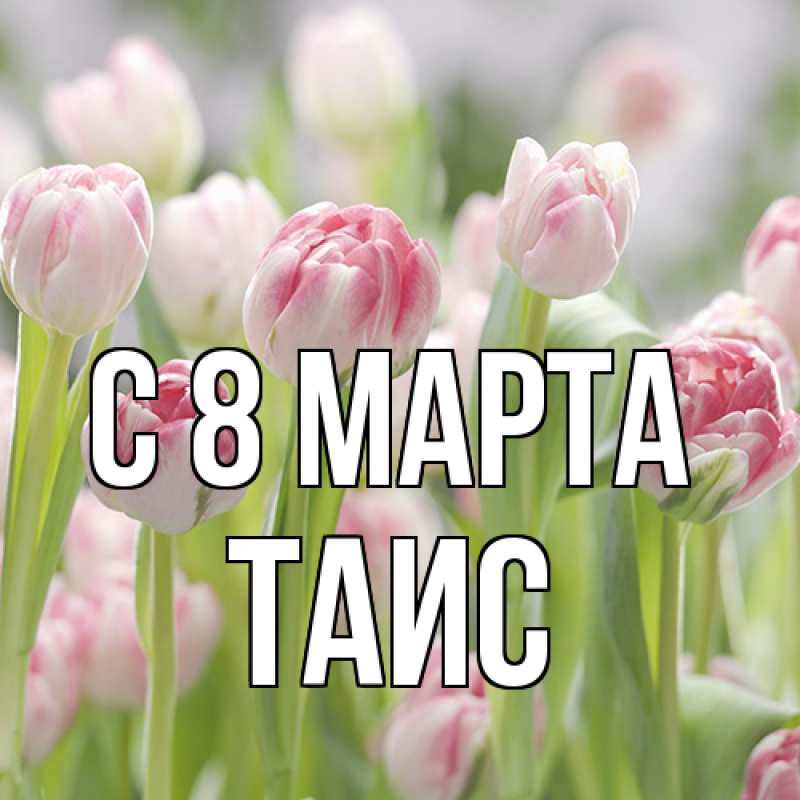 Картинка C 8 МАРТА, Таис