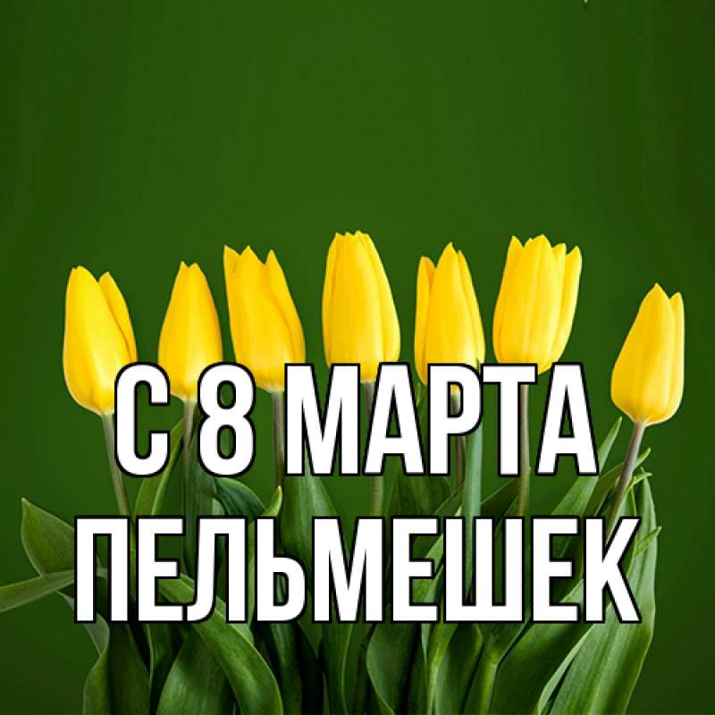 Картинка C 8 МАРТА, пельмешек