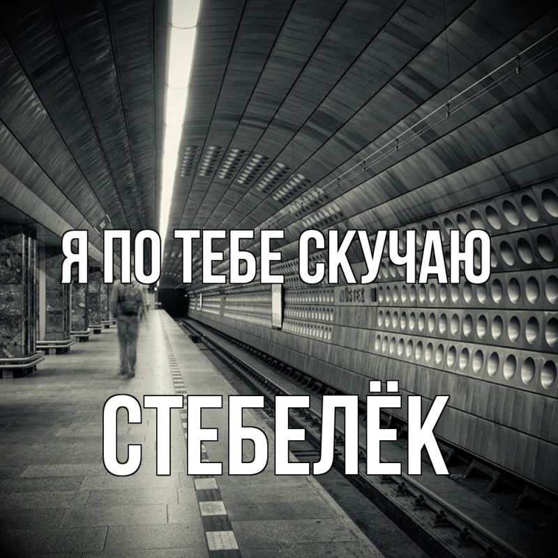 Картинка Я по тебе скучаю, Стебелёк