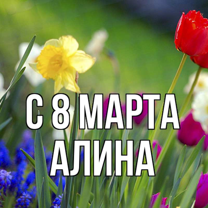 Картинка C 8 МАРТА, Алина