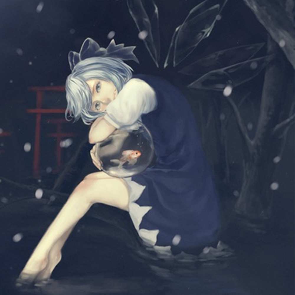 Открытка на каждый день с именем, Карина Я по тебе скучаю рыбка в аквариуме Прикольная открытка с пожеланием онлайн скачать бесплатно 