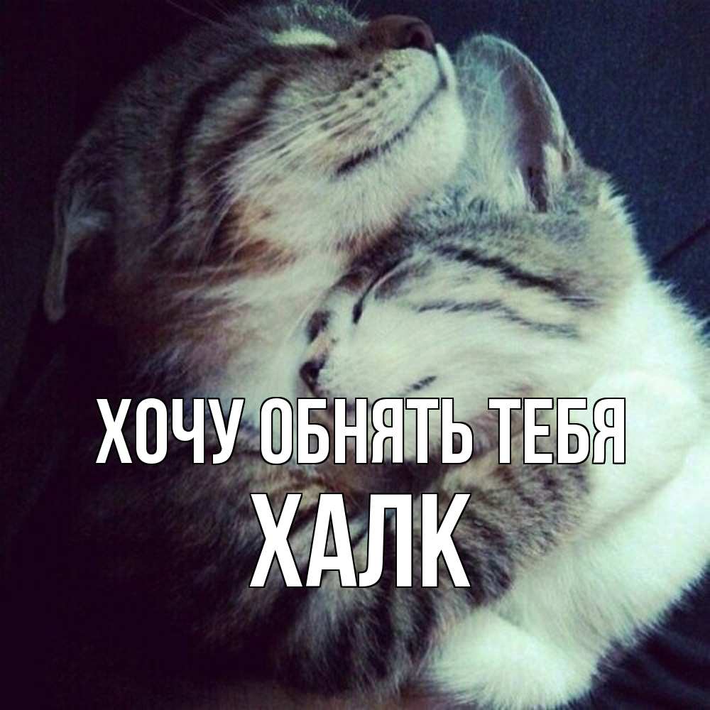 Открытка на каждый день с именем, Халк Хочу обнять тебя полосатики Прикольная открытка с пожеланием онлайн скачать бесплатно 