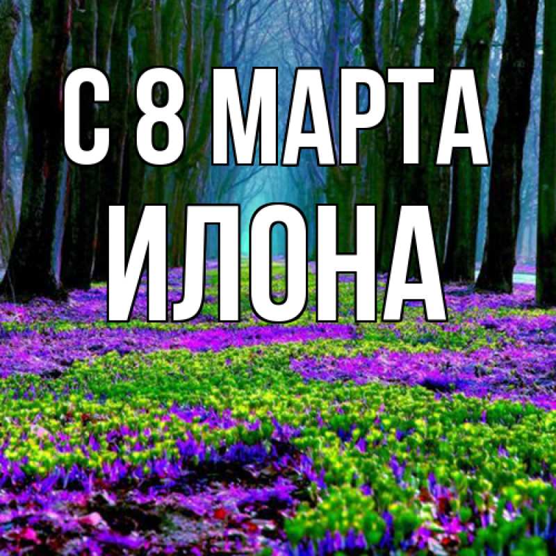 Картинка C 8 МАРТА, Илона