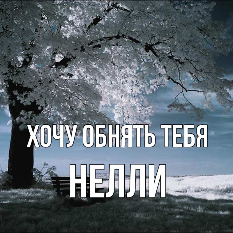 Картинка Хочу обнять тебя, Нелли