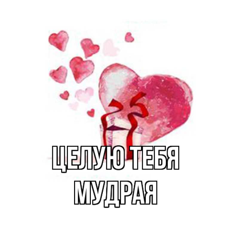 Картинка Целую тебя, мудрая