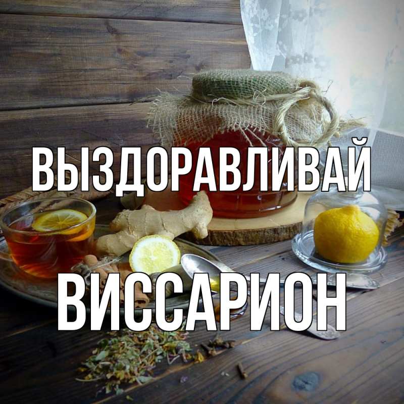 Картинка Выздоравливай, Виссарион
