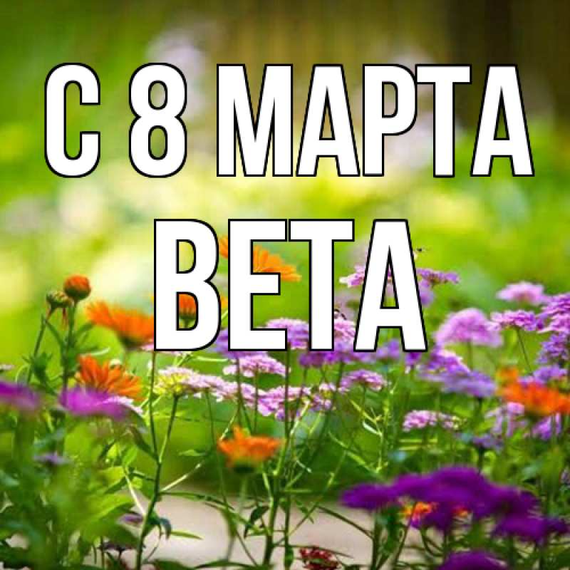 Картинка C 8 МАРТА, Вета