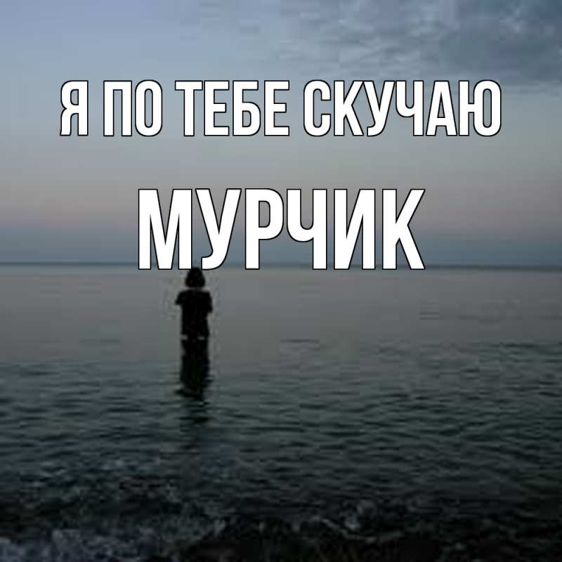 Картинка Я по тебе скучаю, Мурчик