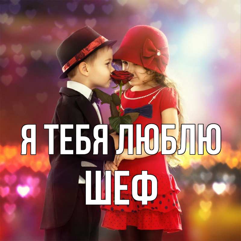 Картинка Я тебя люблю, Шеф