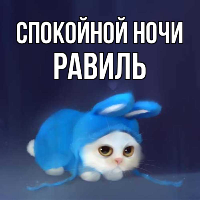 Картинка Спокойной ночи, Равиль
