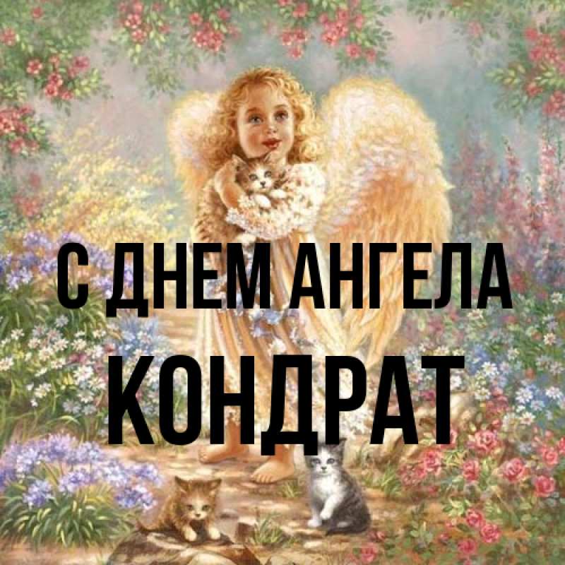 Картинка С днем ангела, Кондрат