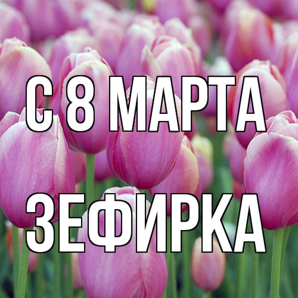 Открытка на каждый день с именем, зефирка C 8 МАРТА на международный женский день 3 Прикольная открытка с пожеланием онлайн скачать бесплатно 