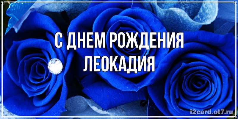 Картинка С днем рождения, Леокадия