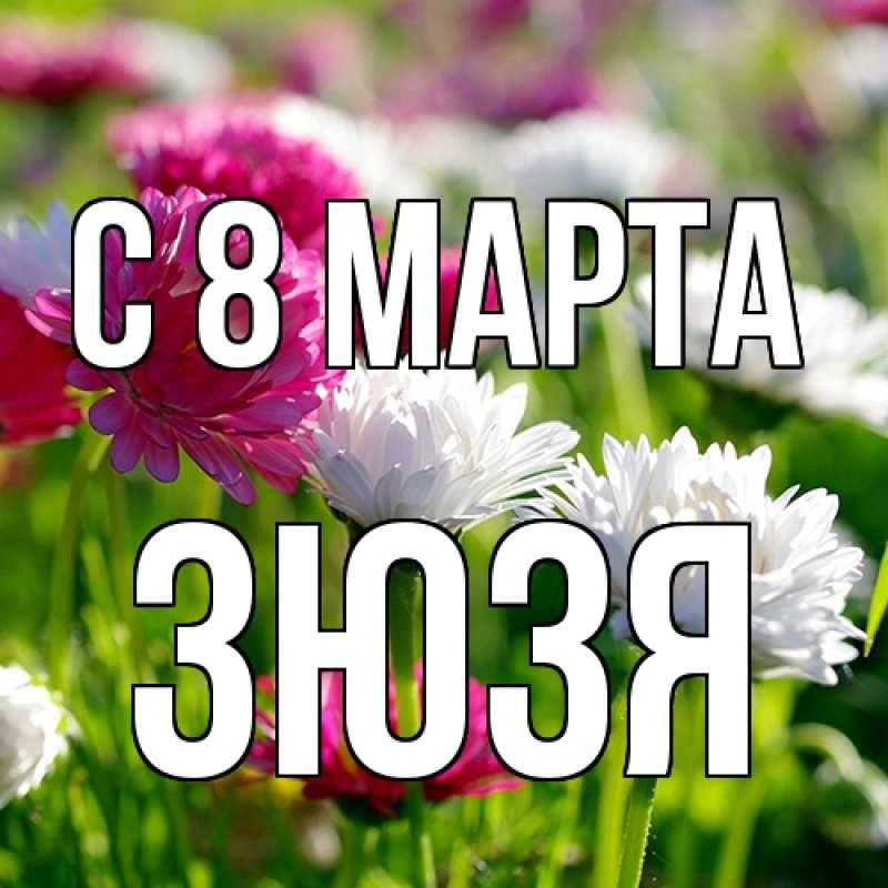 Картинка C 8 МАРТА, Зюзя