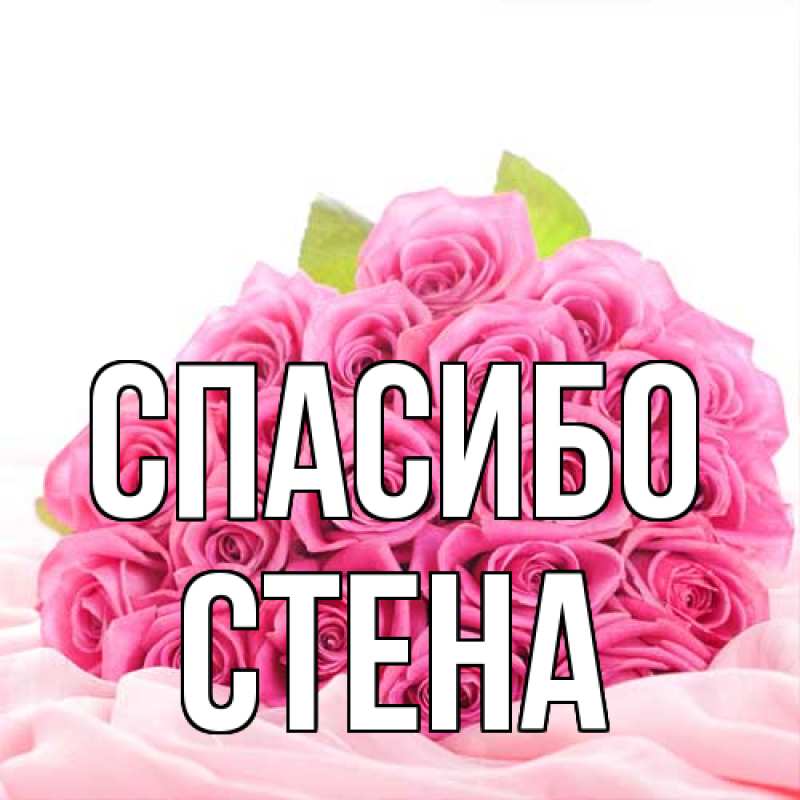 Картинка Спасибо, Стена