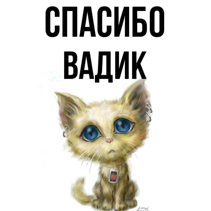 Картинка Спасибо, Вадик