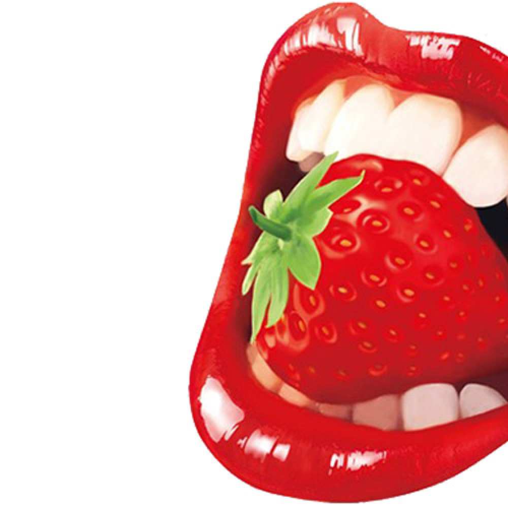 Открытка на каждый день с именем, Smiley Целую тебя открытка с яркими губами Прикольная открытка с пожеланием онлайн скачать бесплатно 