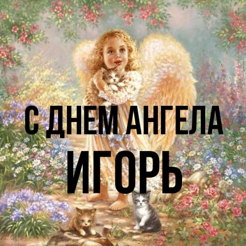 Картинка С днем ангела, Игорь