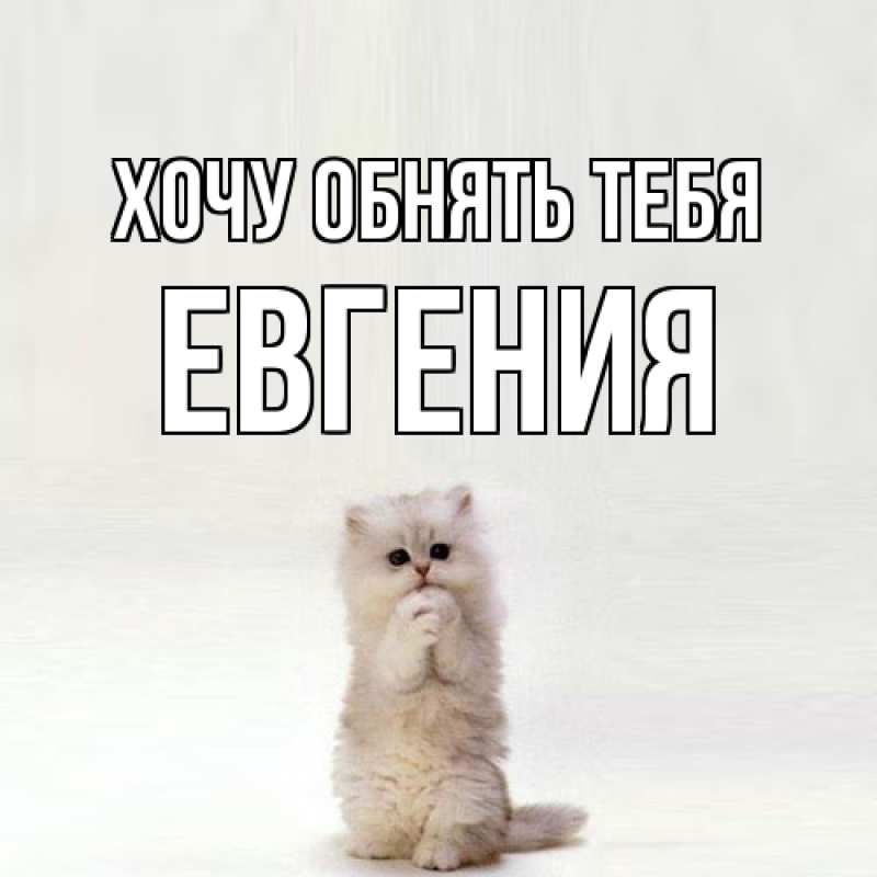 Картинка Хочу обнять тебя, Евгения