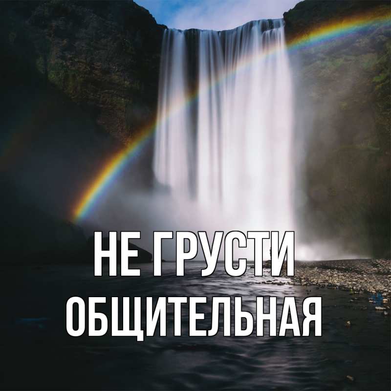 Картинка Не грусти, Общительная