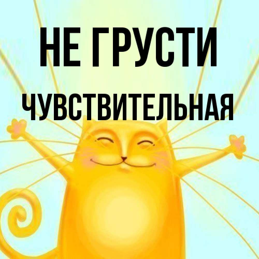 Открытка на каждый день с именем, Чувствительная Не грусти обнимашки усатые Прикольная открытка с пожеланием онлайн скачать бесплатно 