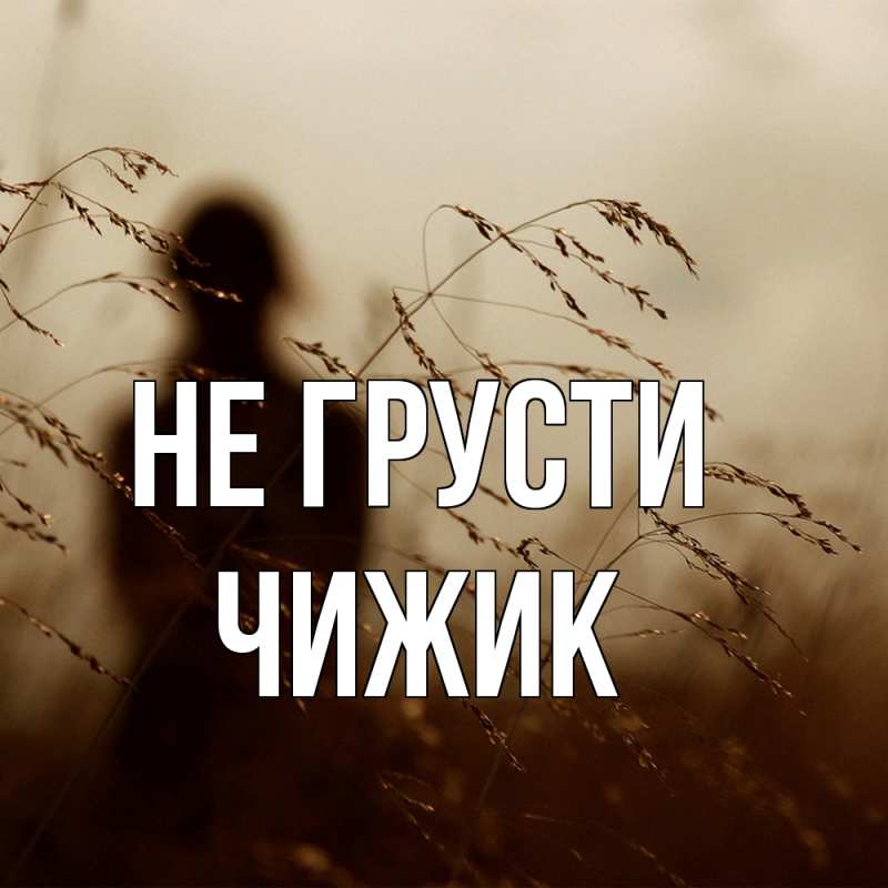 Картинка Не грусти, Чижик