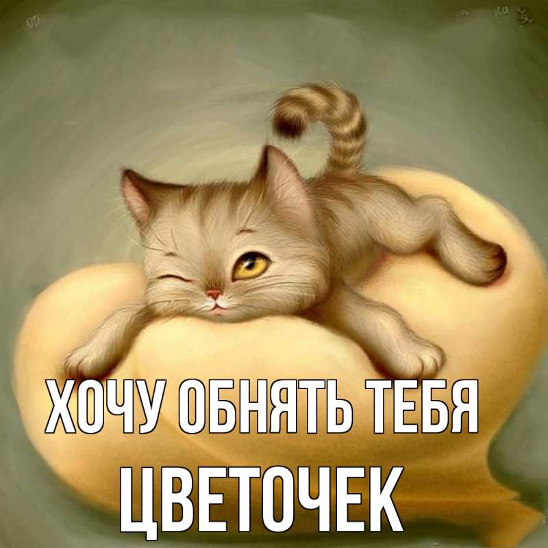 Картинка Хочу обнять тебя, Цветочек