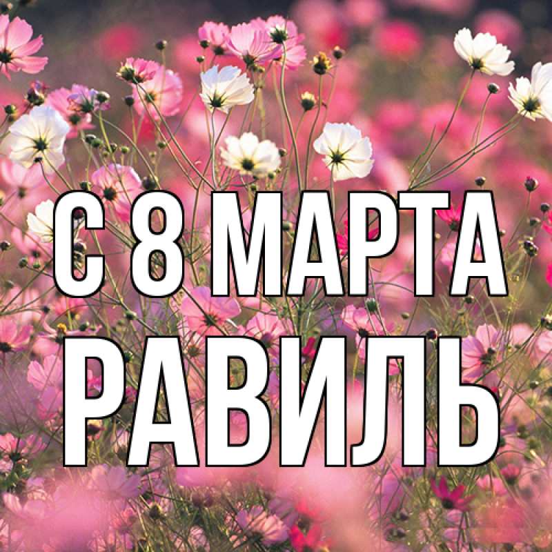 Картинка C 8 МАРТА, Равиль