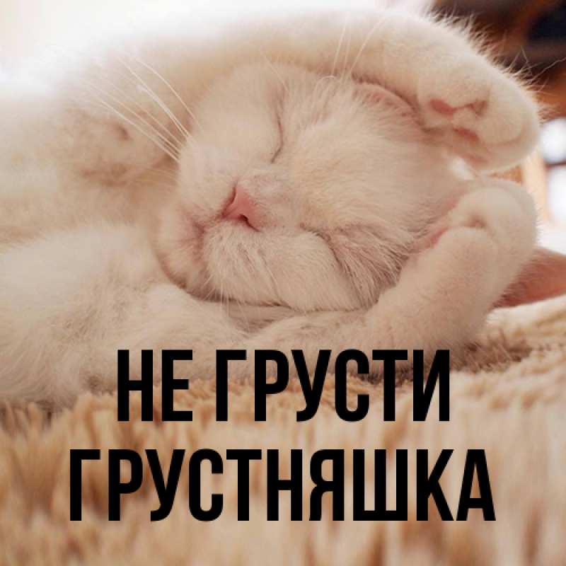 Картинка Не грусти, Грустняшка