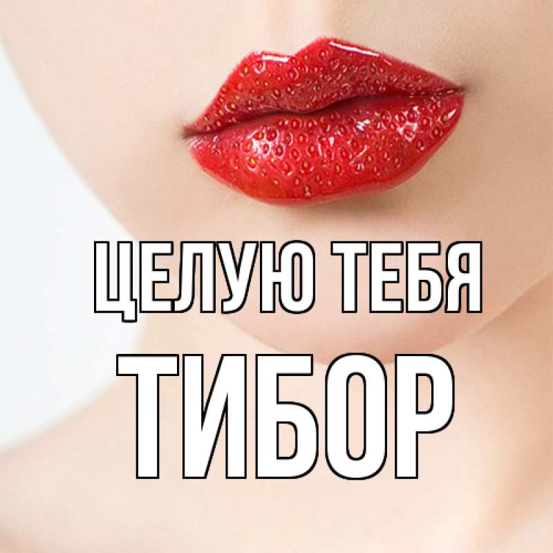 Картинка Целую тебя, Тибор