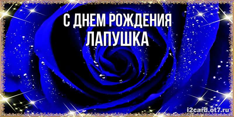 Картинка С днем рождения, лапушка