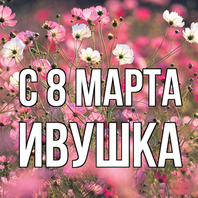 Картинка C 8 МАРТА, Ивушка