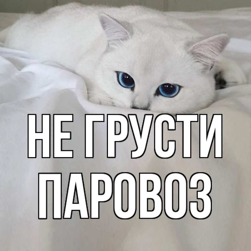 Картинка Не грусти, Паровоз