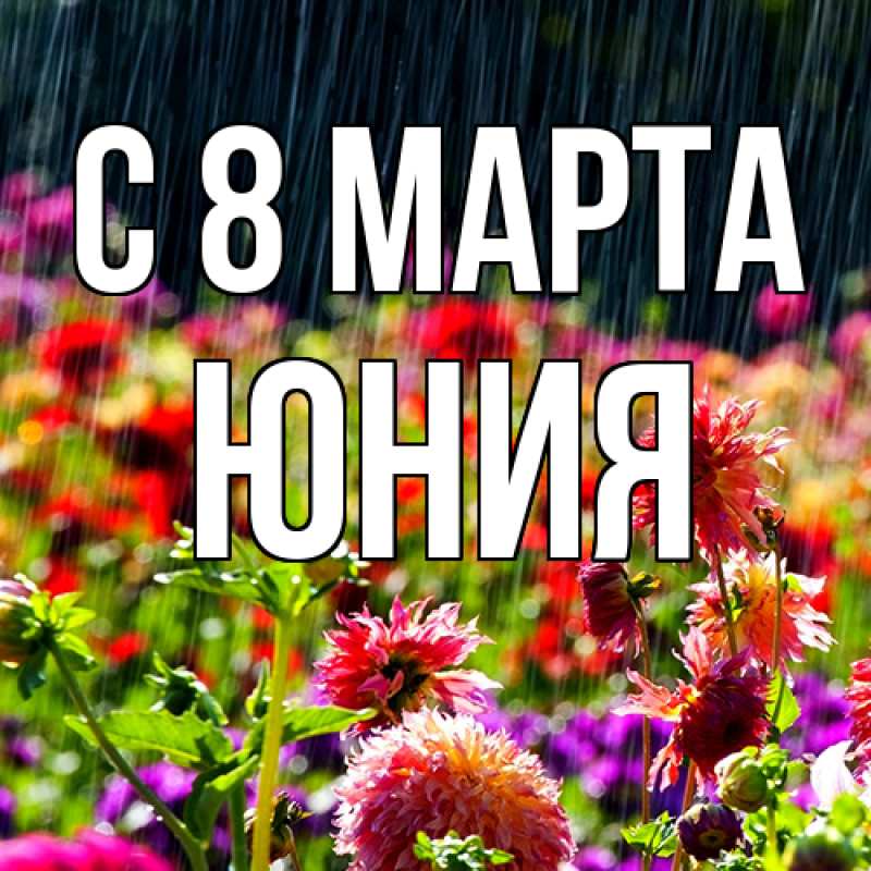 Картинка C 8 МАРТА, Юния