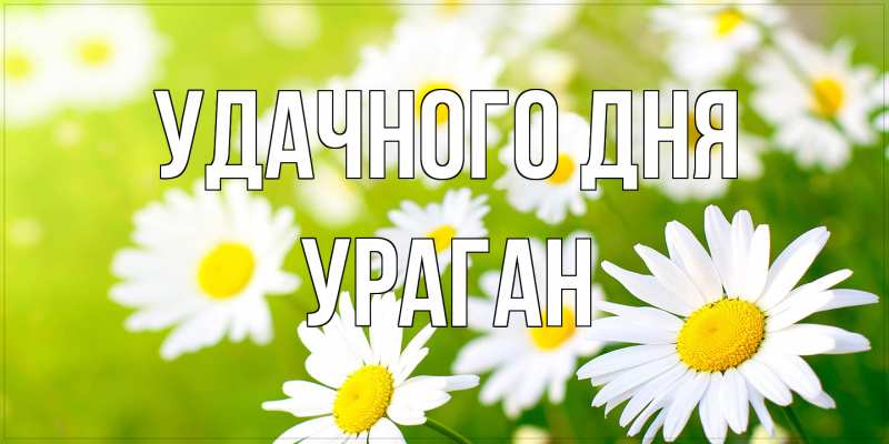 Картинка Удачного дня, Ураган