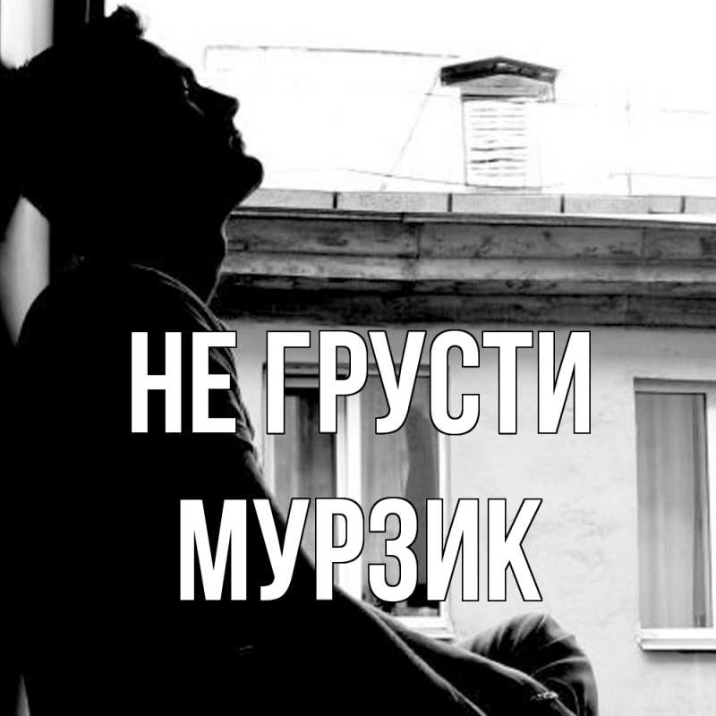 Картинка Не грусти, Мурзик