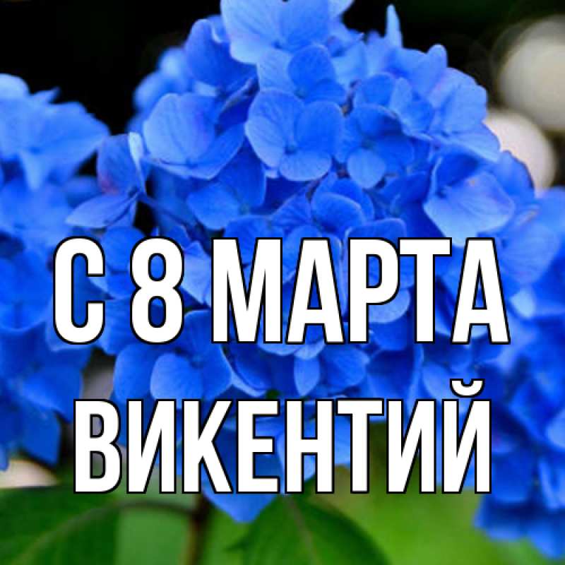 Картинка C 8 МАРТА, Викентий