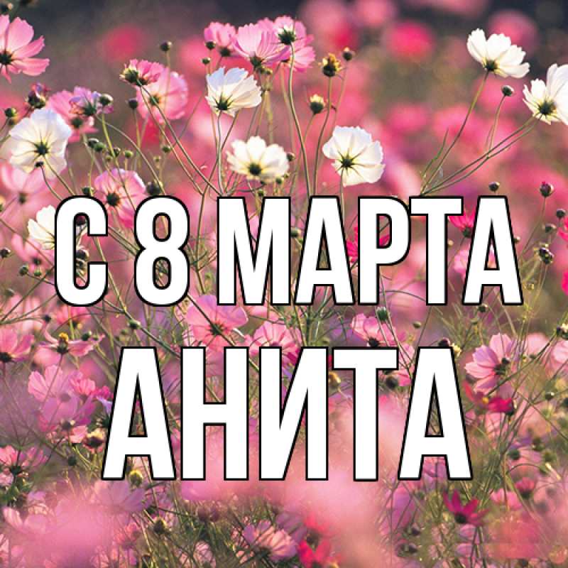 Картинка C 8 МАРТА, Анита