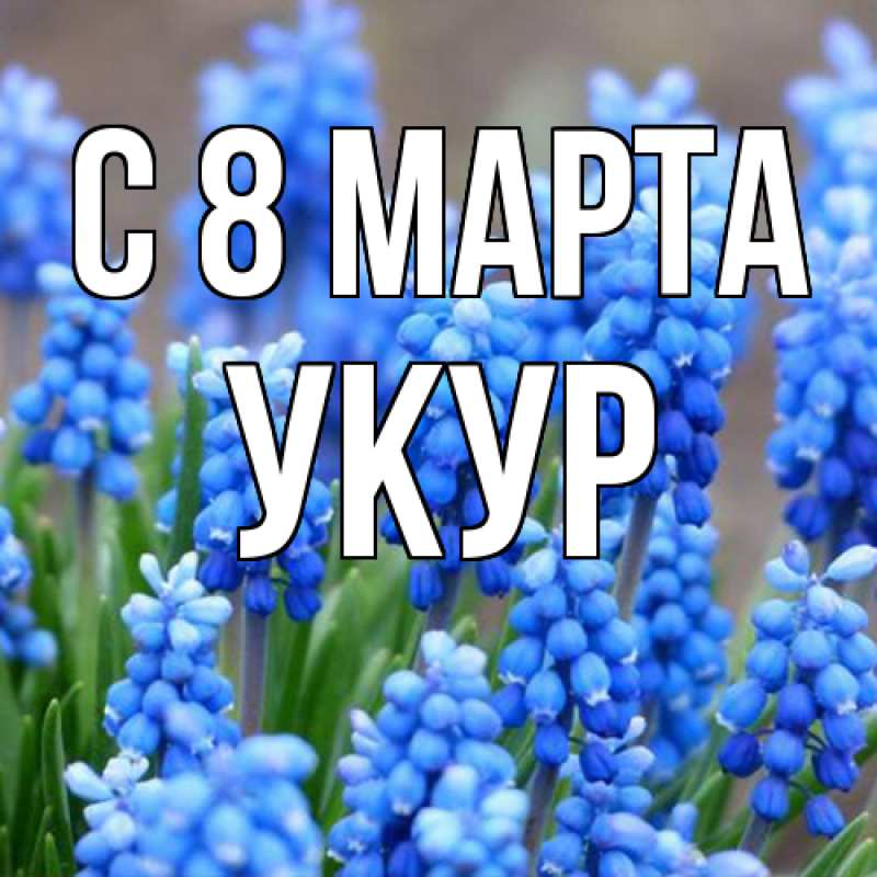Картинка C 8 МАРТА, Укур