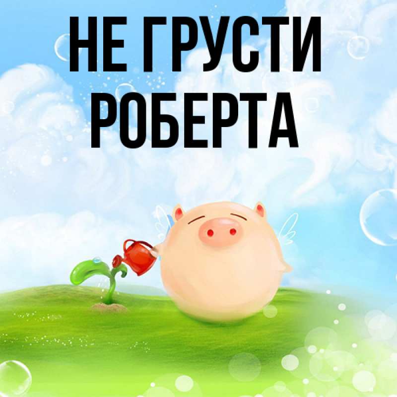 Картинка Не грусти, Роберта