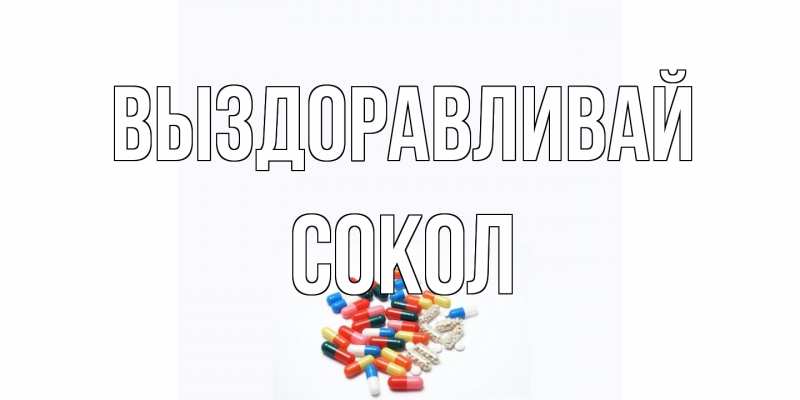 Картинка Выздоравливай, Сокол