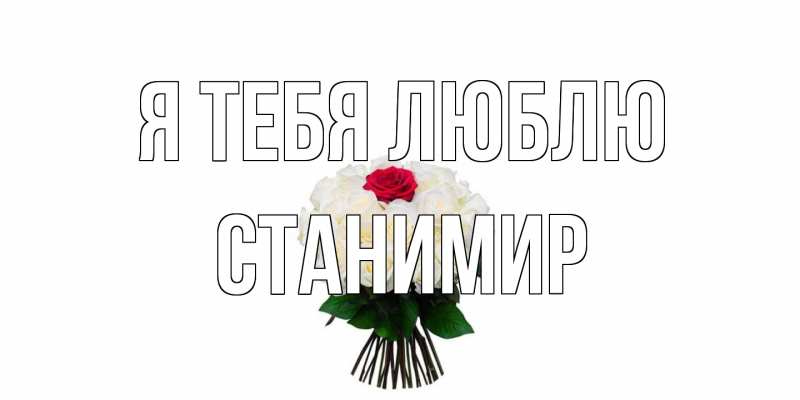 Картинка Я тебя люблю, Станимир