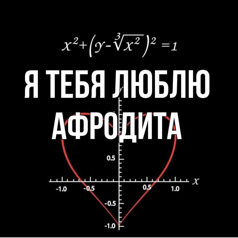 Картинка Я тебя люблю, Афродита