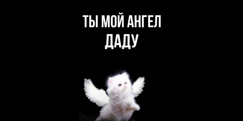 Картинка Ты мой ангел, Даду