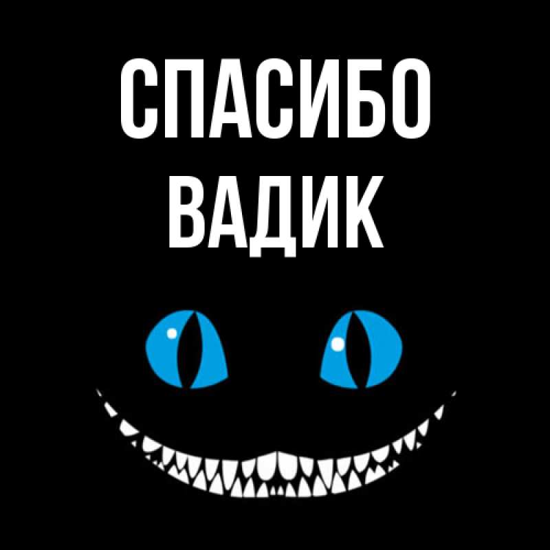 Картинка Спасибо, Вадик